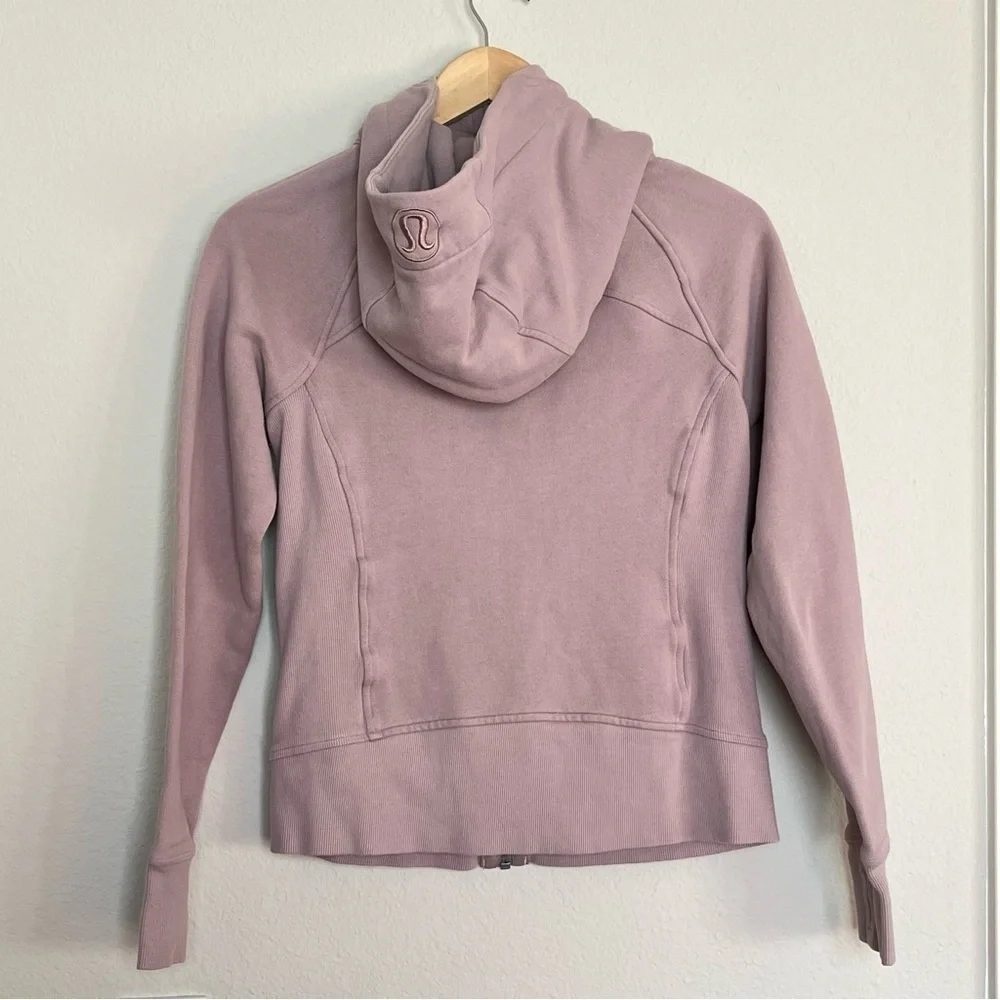 Lululemon Scuba Hoodie *Light Cotton Fleece
Smoky Blush Size 4 Full Zip - Picture 3 of 9